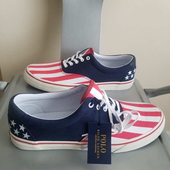 Polo Ralph Lauren® Canvas Red/White/Blue - Picture 5 of 8